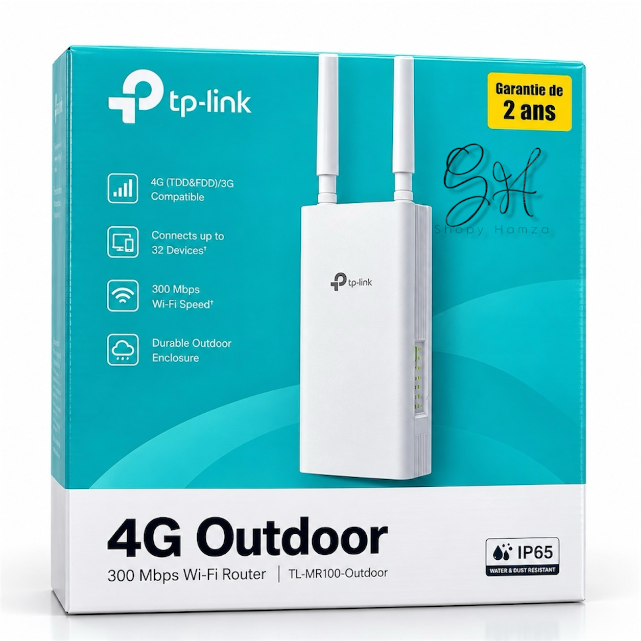 TP-Link TL-MR100-Outdoor - Routeur 4G LTEExtérieur - IP65